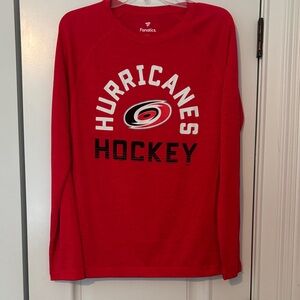 Fanatics Red Hurricanes Hockey Shirt Men’s Medium